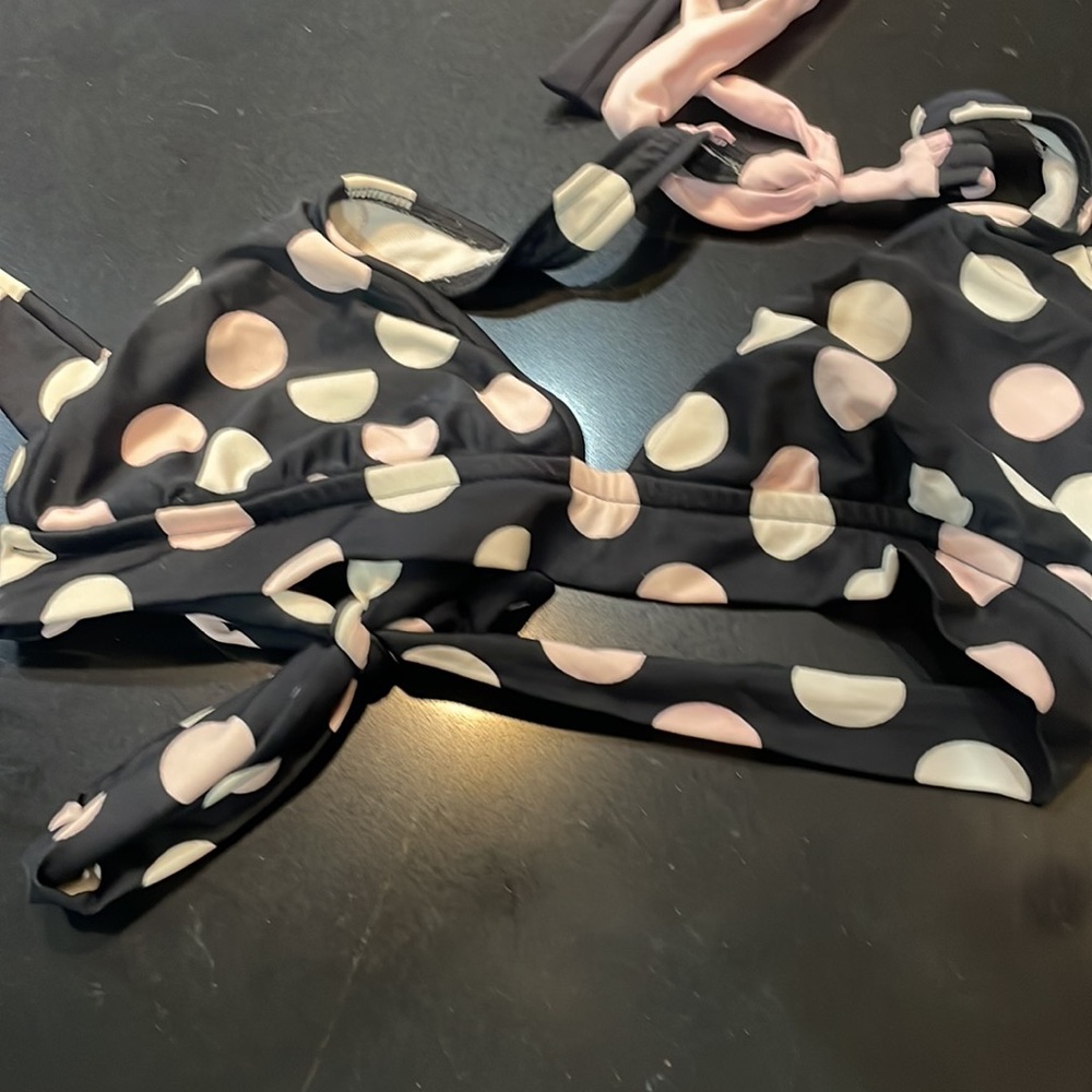 Set of 1 one piece Swim suit size 8 & 1 bikini top/ bottom 2 tops & 1 bottom NHC - Picture 12 of 16